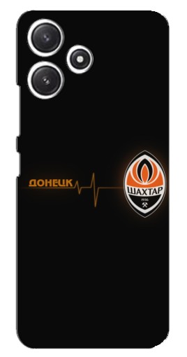Силиконовый чехол с изображением "Шахтер в сердце" для Xiaomi POCO M6