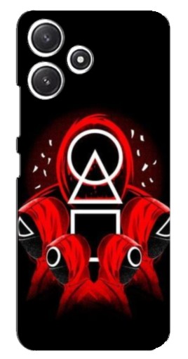 Чехол с принтом "Солдаты с игры кальмара" для Xiaomi POCO M6
