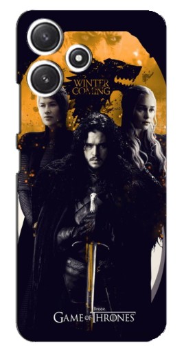 Чехол с принтом "Winter Coming" для Xiaomi POCO M6