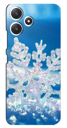 Чехол с принтом "Яркая снежинка" для Xiaomi POCO M6