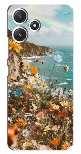 Чехол с картинкой "Яркие полевые цветы" для Xiaomi POCO M6