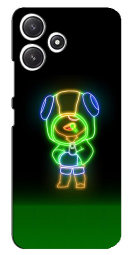 Силиконовый чехол с изображением "Яркий Леон" для Xiaomi POCO M6