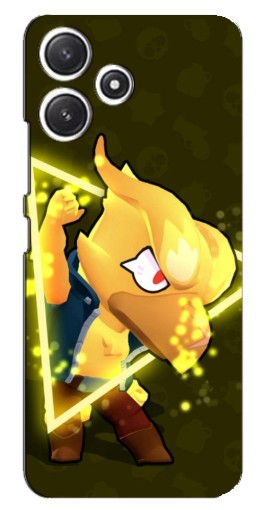 Силиконовый чехол с изображением "Золотой Ворон" для Xiaomi POCO M6