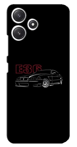 Чехол с принтом "BMW E36" для Xiaomi POCO M6 Pro (5G)