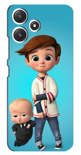 Силиконовый чехол с изображением "Boss and Boy" для Xiaomi POCO M6 Pro (5G)