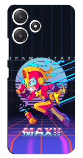 Чехол с печатью "Brawl MAX" для Xiaomi POCO M6 Pro (5G)