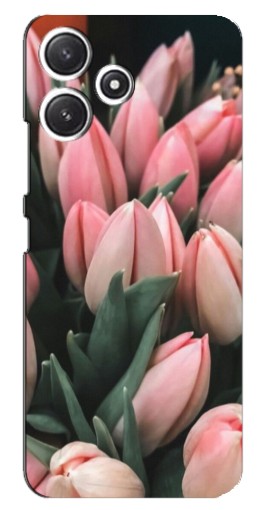 Силиконовый чехол с изображением "Букет тюльпанов" для Xiaomi POCO M6 Pro (5G)