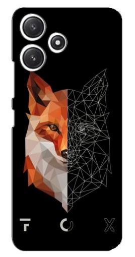Чехол с принтом "Fox" для Xiaomi POCO M6 Pro (5G)