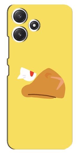 Чехол с принтом "Gold Crow" для Xiaomi POCO M6 Pro (5G)