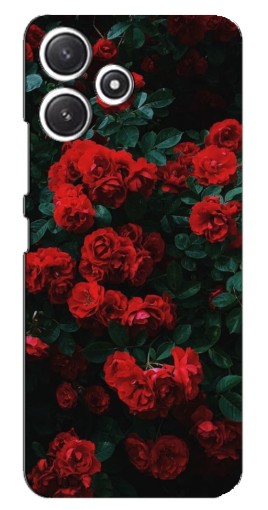 Чехол с печатью "Красные розы" для Xiaomi POCO M6 Pro (5G)