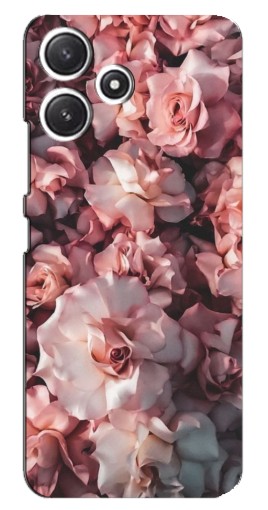 Силиконовый чехол с изображением "Куст роз" для Xiaomi POCO M6 Pro (5G)