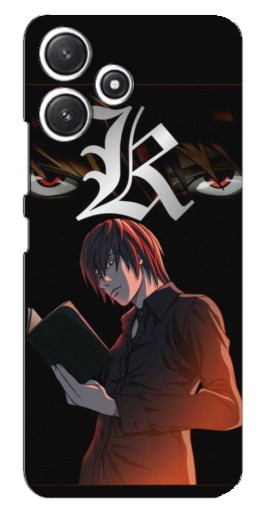 Силиконовый чехол с изображением "Лайт Ягами Death Note" для Xiaomi POCO M6 Pro (5G)