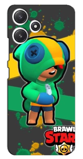 Силиконовый чехол с изображением "Leon Brawl Stars" для Xiaomi POCO M6 Pro (5G)