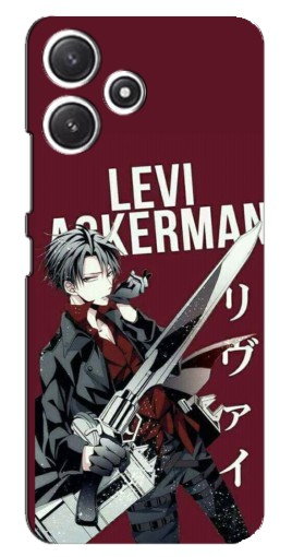 Чехол с принтом "levi Ackerman" для Xiaomi POCO M6 Pro (5G)