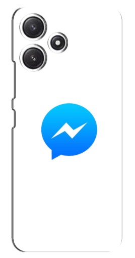 Чехол с принтом "messenger logo" для Xiaomi POCO M6 Pro (5G)
