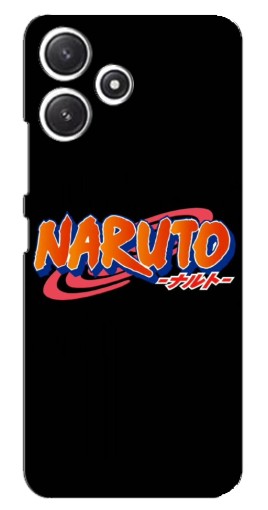 Чехол с принтом "Надпись Naruto" для Xiaomi POCO M6 Pro (5G)