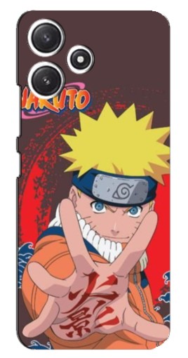 Силиконовый чехол с изображением "Naruto атакует" для Xiaomi POCO M6 Pro (5G)