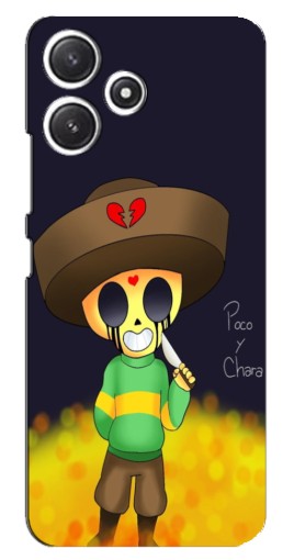 Чехол с печатью "Poco y Chara" для Xiaomi POCO M6 Pro (5G)