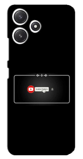 Чехол с принтом "subscribed" для Xiaomi POCO M6 Pro (5G)