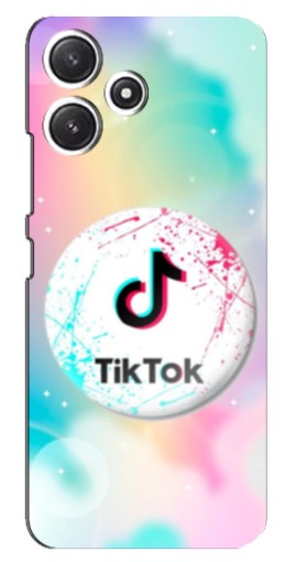 Чехол с картинкой "TikTok принт" для Xiaomi POCO M6 Pro (5G)