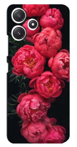 Чехол с картинкой "Яркие пионы" для Xiaomi POCO M6 Pro (5G)