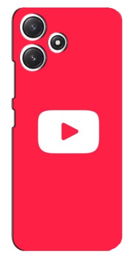 Чехол с печатью "YouTube Кнопка" для Xiaomi POCO M6 Pro (5G)