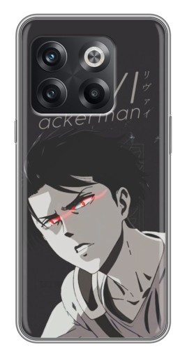 Чехол с принтом "АОТ Леви" для OnePlus 10T