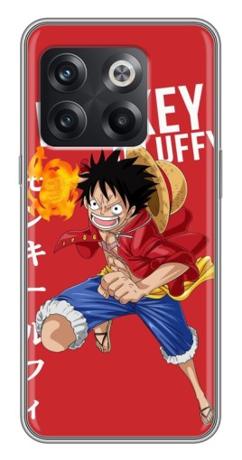 Силиконовый чехол с изображением "Атакующий D Luffy" для OnePlus 10T