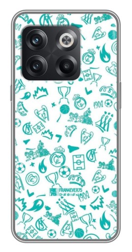 Чехол с принтом "Атрибутика Real Madrid" для OnePlus 10T
