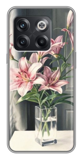 Чехол с картинкой "Букет лилии" для OnePlus 10T