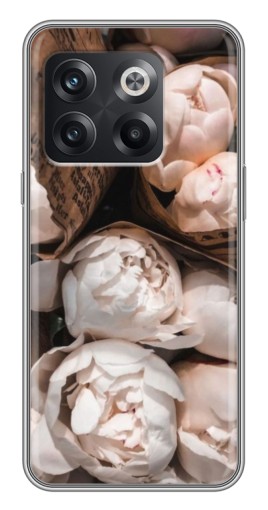 Чехол с принтом "Букет пионов" для OnePlus 10T