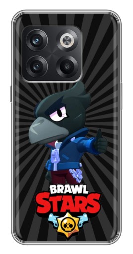 Силиконовый чехол с изображением "Crow Brawl Stars" для OnePlus 10T