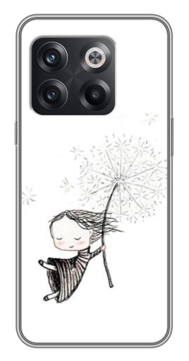 Чехол с принтом "Девочка с одуванчиком" для OnePlus 10T