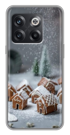 Силиконовый чехол с изображением "Домики из пряников" для OnePlus 10T