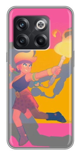 Силиконовый чехол с изображением "Эмбер бравл старс" для OnePlus 10T
