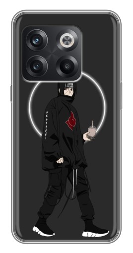 Силиконовый чехол с изображением "Итачи с напитком" для OnePlus 10T