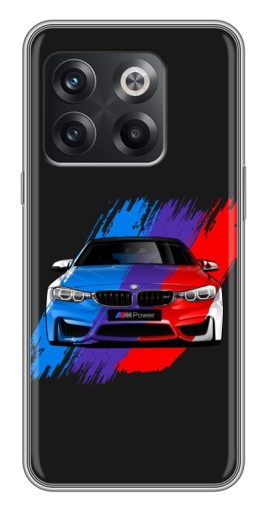 Чехол с картинкой "Красочный BMW" для OnePlus 10T