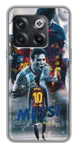 Силиконовый чехол с изображением "Легендарный Месси" для OnePlus 10T
