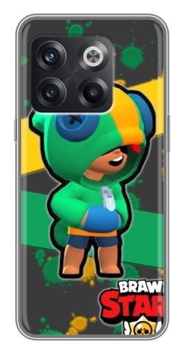 Силиконовый чехол с изображением "Leon Brawl Stars" для OnePlus 10T
