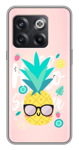 Чехол с картинкой "Летний ананас" для OnePlus 10T