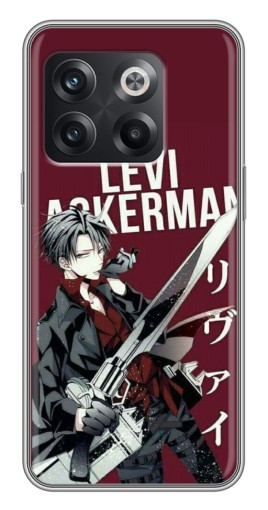 Чехол с картинкой "levi Ackerman" для OnePlus 10T