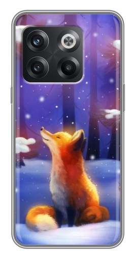Чехол с принтом "Лисичка в лесу" для OnePlus 10T