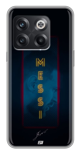 Силиконовый чехол с изображением "Логотип Месси" для OnePlus 10T
