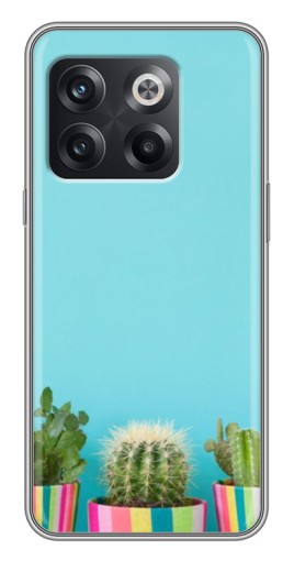 Чехол с печатью "Маленькие кактусы" для OnePlus 10T