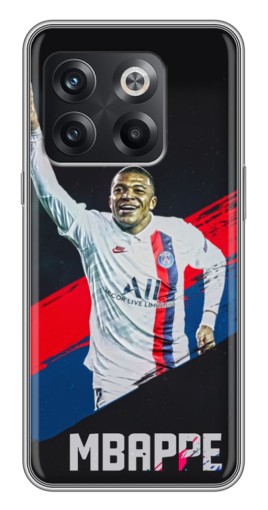 Силиконовый чехол с изображением "Mbappe в ПСЖ" для OnePlus 10T