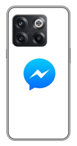 Чехол с печатью "messenger logo" для OnePlus 10T