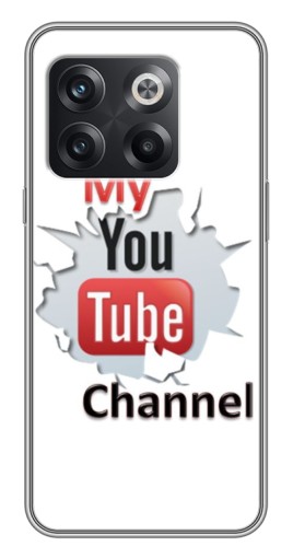 Чехол с принтом "My YouTube" для OnePlus 10T