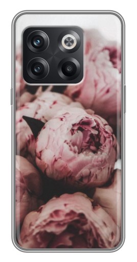 Чехол с печатью "Нежные пионы" для OnePlus 10T