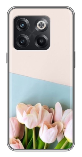 Чехол с картинкой "Нежные тюльпаны" для OnePlus 10T