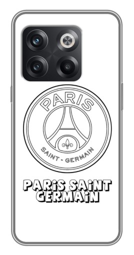 Силиконовый чехол с изображением "PSG логотип" для OnePlus 10T